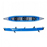 BLAU SEE Надувной каяк Whale-3 Expedition 